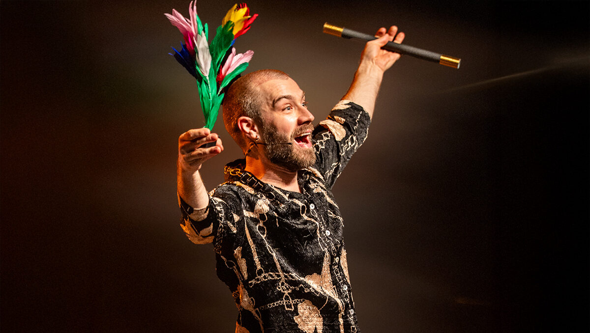 Comedyvoorstelling van Pieter Verelst